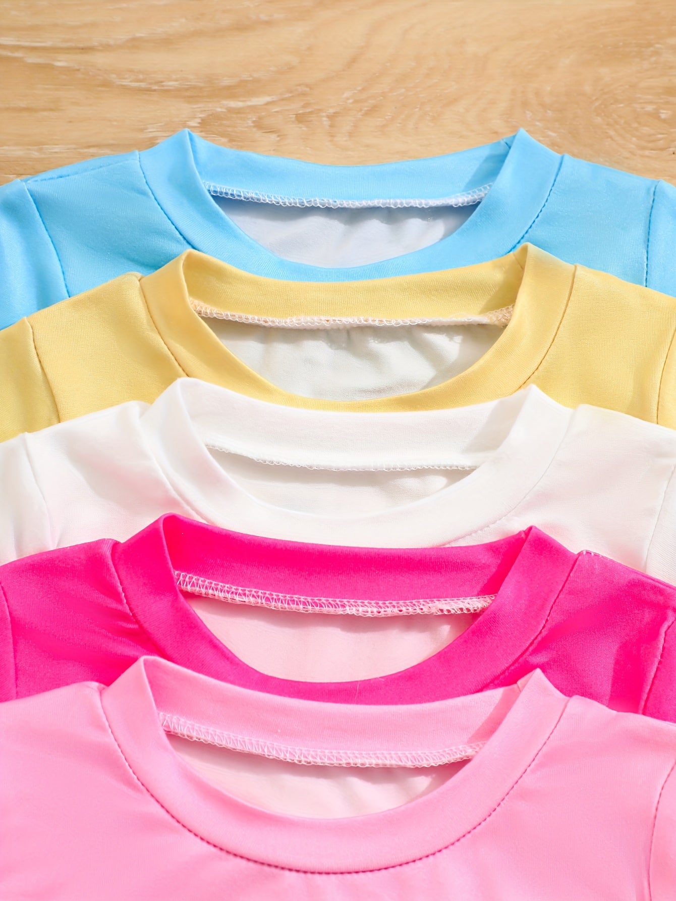 10-Pack Baby Girl Casual Princess Graphic Knit T-Shirt and Faux Denim Shorts Set – Soft, Comfortable, and Perfect for Everyday Outdoor Wear