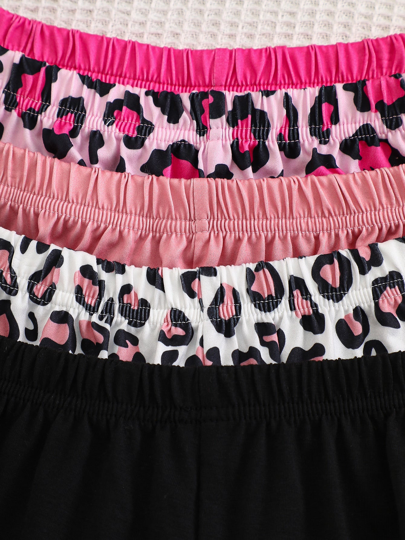 10-Pack Girls' Outfit Sets: Berry Tones & Whimsical Leopard Accents with Just a Girl Prints – Playful Mix for Playdates & Beyond!