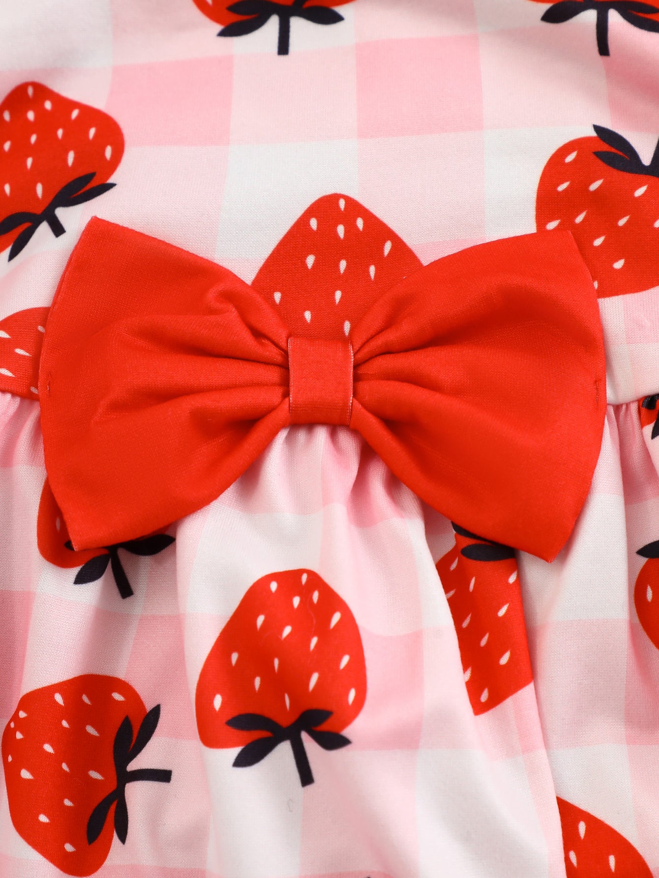 10-Pack Baby Girl Casual Summer Outfit Set – Sleeveless Tops and Shorts with Strawberry, Heart & Bow, Rose, and Watermelon Prints in Soft Knit Fabric