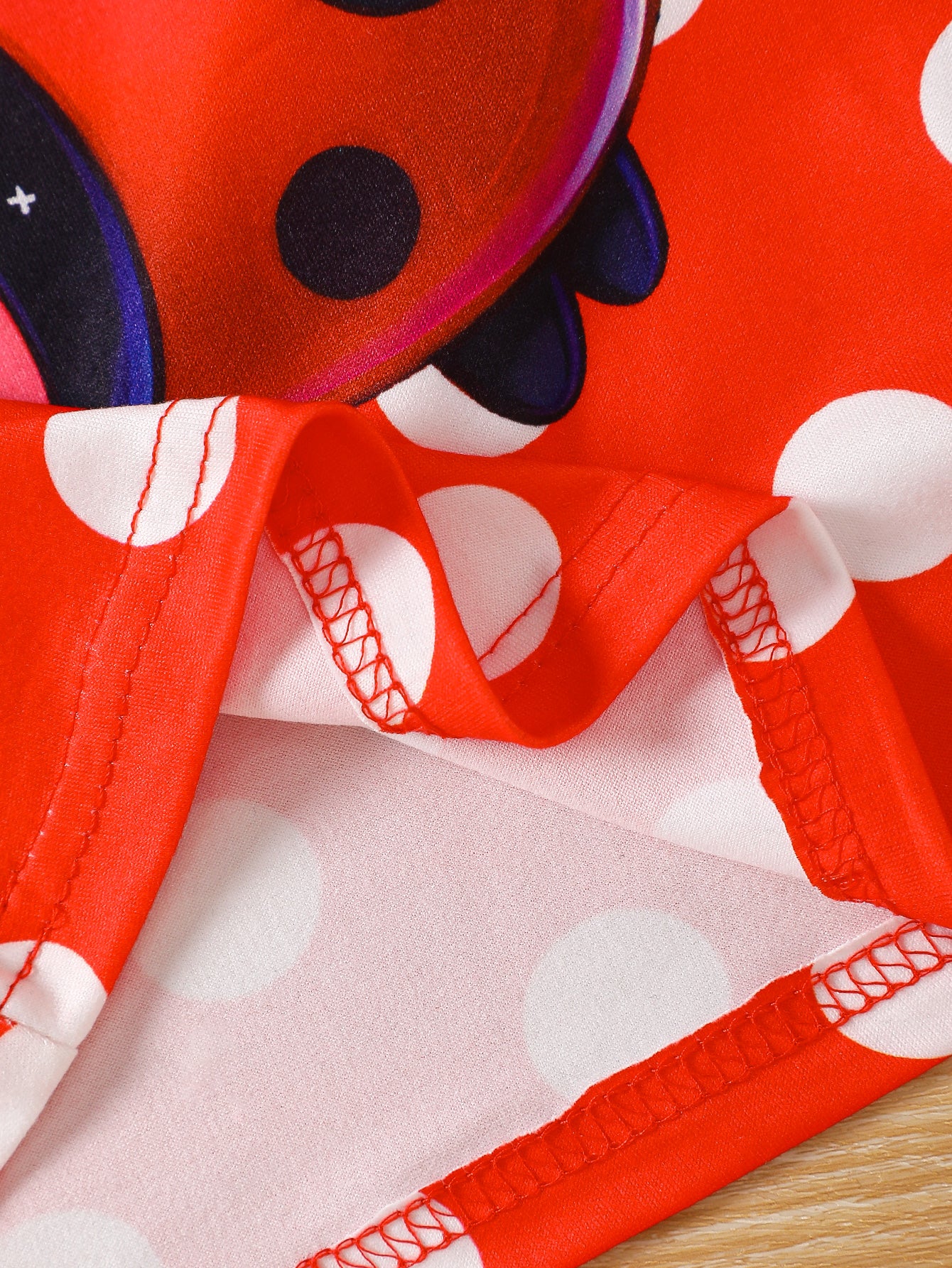 3-Piece Set Girl's Sleeveless Casual Dresses – Pink Cat & Paw Print, Green Polka Dot Elephant & Flower, Red Polka Dot Ladybug – Perfect for Holidays and Outdoor Play.